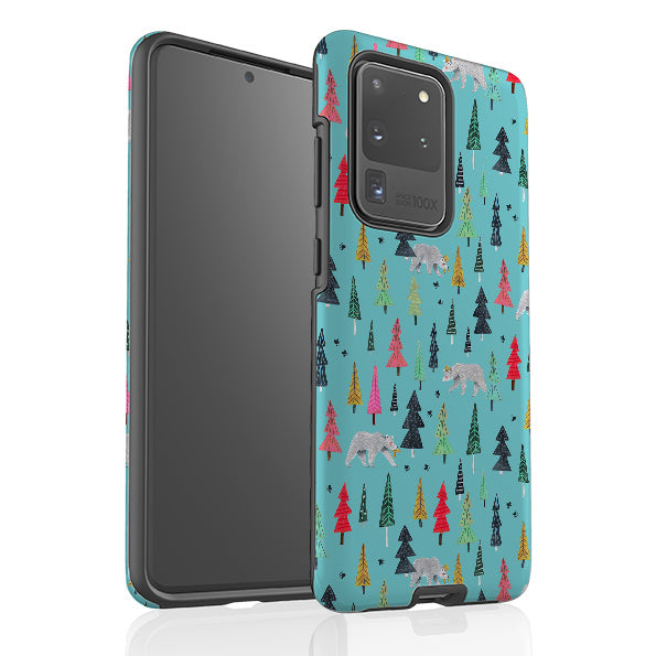 Samsung phone case-Bono 6 By Caroline Bonne Muller-Product Details Raised bevel to protect screen from scratches. Impact resistant polycarbonate shell and shock absorbing inner TPU liner. Secure fit with design wrapping around side of the case and full access to ports. Compatible with Qi-standard wireless charging. Thickness 1/8 inch (3mm), weight 30g. Compatibility See drop down menu for options, please select the right case as we print to order.-Stringberry