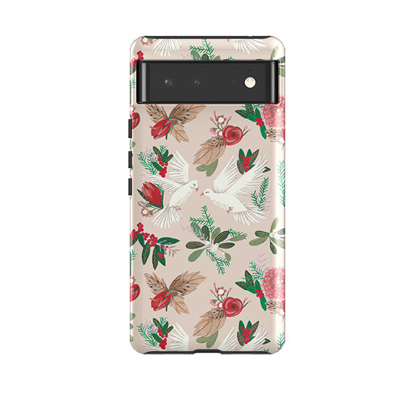 Google phone case-Bono 8 By Caroline Bonne Muller-Product Details Raised bevel to protect screen from scratches. Impact resistant polycarbonate shell and shock absorbing inner TPU liner. Secure fit with design wrapping around side of the case and full access to ports. Compatible with Qi-standard wireless charging. Thickness 1/8 inch (3mm), weight 30g. Compatibility See drop down menu for options, please select the right case as we print to order.-Stringberry