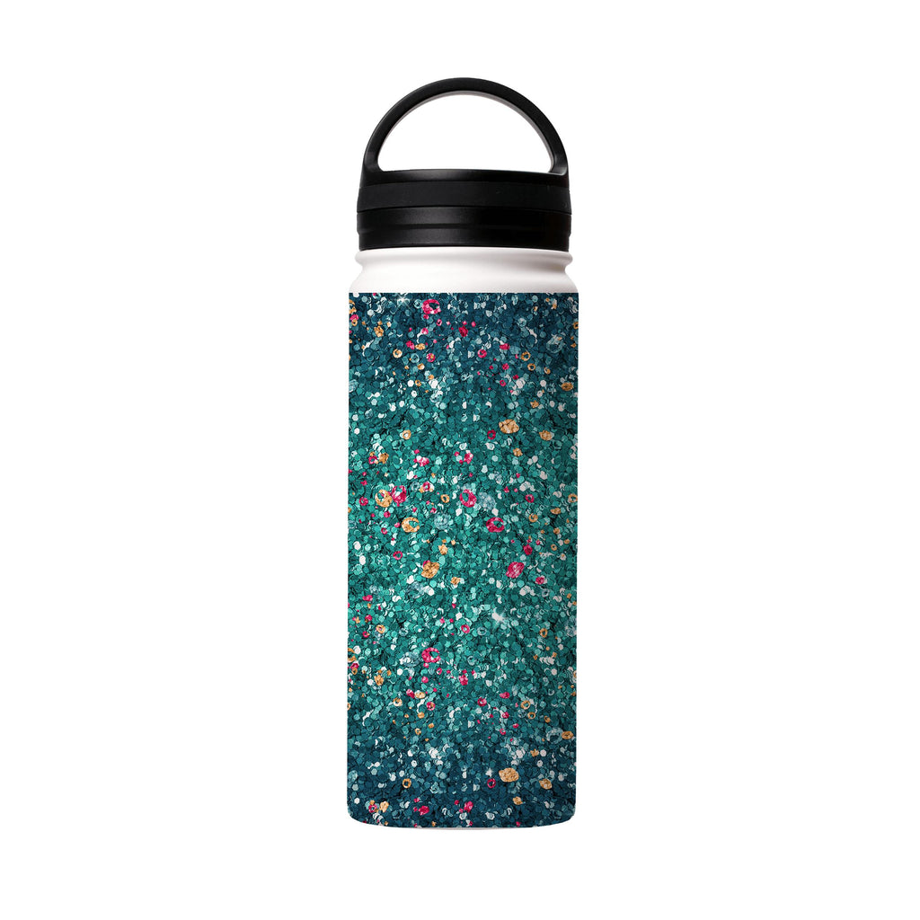 Water Bottles-Butterfly Comet Insulated Stainless Steel Water Bottle-18oz (530ml)-handle cap-Insulated Steel Water Bottle Our insulated stainless steel bottle comes in 3 sizes- Small 12oz (350ml), Medium 18oz (530ml) and Large 32oz (945ml) . It comes with a leak proof cap Keeps water cool for 24 hours Also keeps things warm for up to 12 hours Choice of 3 lids ( Sport Cap, Handle Cap, Flip Cap ) for easy carrying Dishwasher Friendly Lightweight, durable and easy to carry Reusable, so it's safe fo
