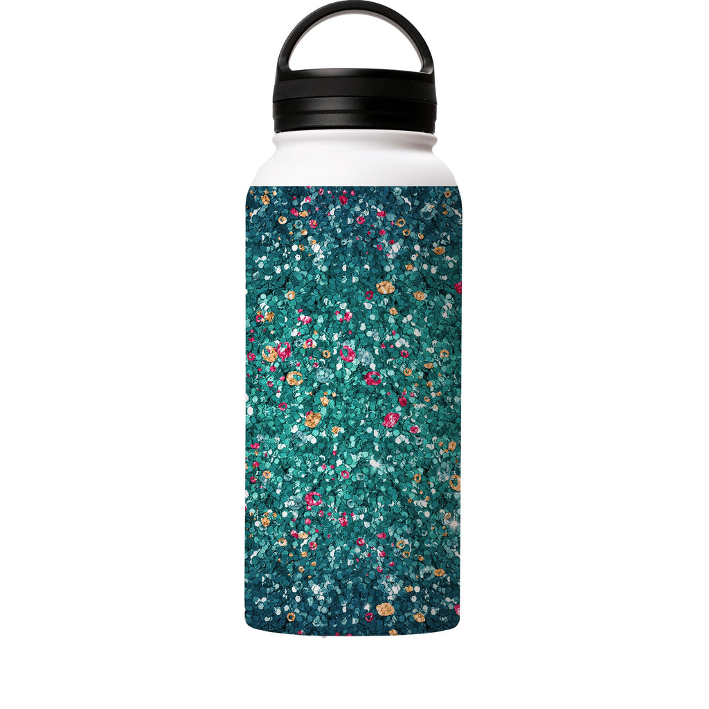 Water Bottles-Butterfly Comet Insulated Stainless Steel Water Bottle-32oz (945ml)-handle cap-Insulated Steel Water Bottle Our insulated stainless steel bottle comes in 3 sizes- Small 12oz (350ml), Medium 18oz (530ml) and Large 32oz (945ml) . It comes with a leak proof cap Keeps water cool for 24 hours Also keeps things warm for up to 12 hours Choice of 3 lids ( Sport Cap, Handle Cap, Flip Cap ) for easy carrying Dishwasher Friendly Lightweight, durable and easy to carry Reusable, so it's safe fo