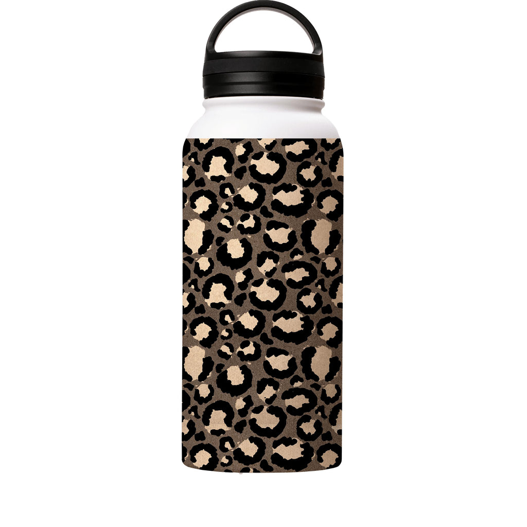 Water Bottles-C Spots Insulated Stainless Steel Water Bottle-32oz (945ml)-handle cap-Insulated Steel Water Bottle Our insulated stainless steel bottle comes in 3 sizes- Small 12oz (350ml), Medium 18oz (530ml) and Large 32oz (945ml) . It comes with a leak proof cap Keeps water cool for 24 hours Also keeps things warm for up to 12 hours Choice of 3 lids ( Sport Cap, Handle Cap, Flip Cap ) for easy carrying Dishwasher Friendly Lightweight, durable and easy to carry Reusable, so it's safe for the pl