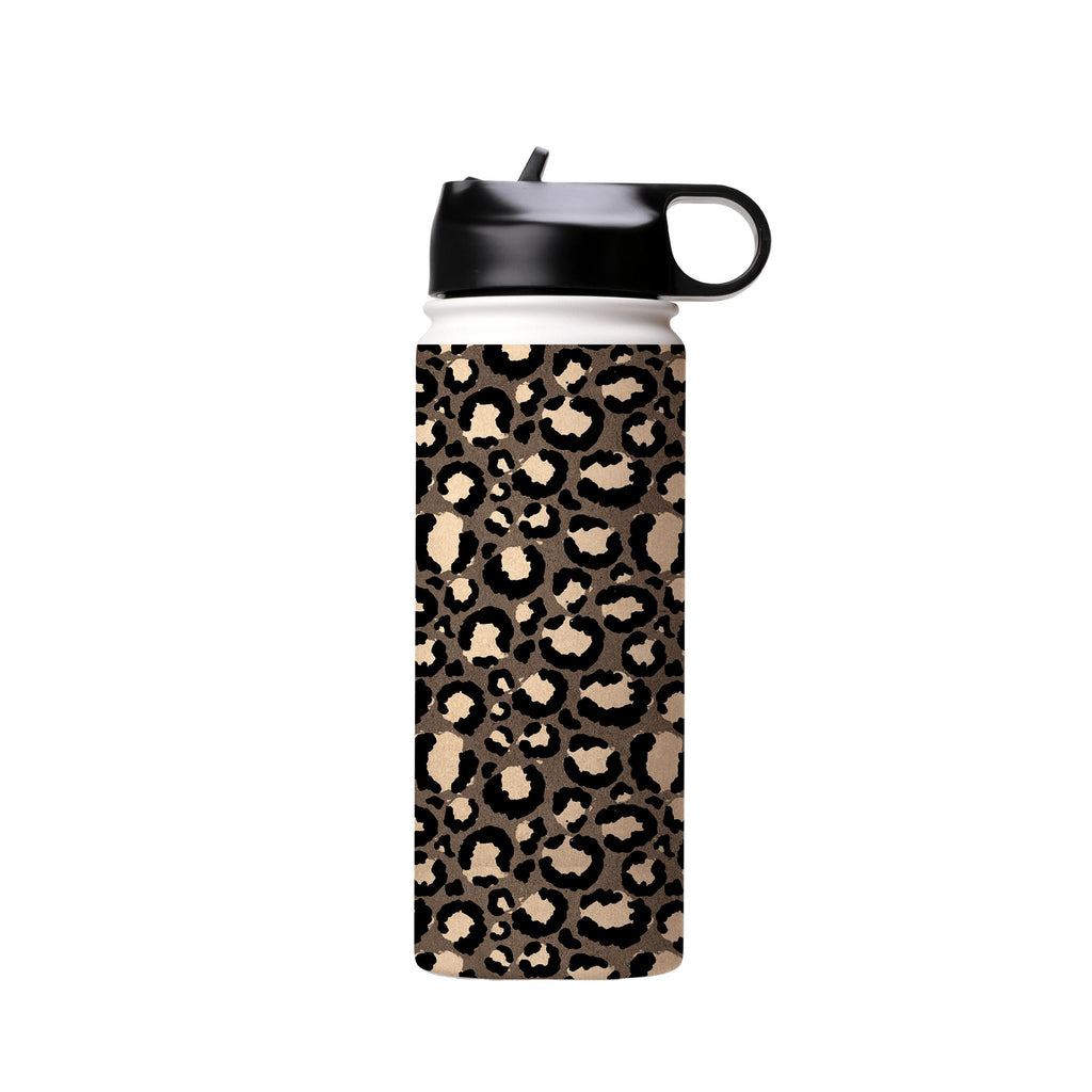 Water Bottles-C Spots Insulated Stainless Steel Water Bottle-18oz (530ml)-Flip cap-Insulated Steel Water Bottle Our insulated stainless steel bottle comes in 3 sizes- Small 12oz (350ml), Medium 18oz (530ml) and Large 32oz (945ml) . It comes with a leak proof cap Keeps water cool for 24 hours Also keeps things warm for up to 12 hours Choice of 3 lids ( Sport Cap, Handle Cap, Flip Cap ) for easy carrying Dishwasher Friendly Lightweight, durable and easy to carry Reusable, so it's safe for the plan