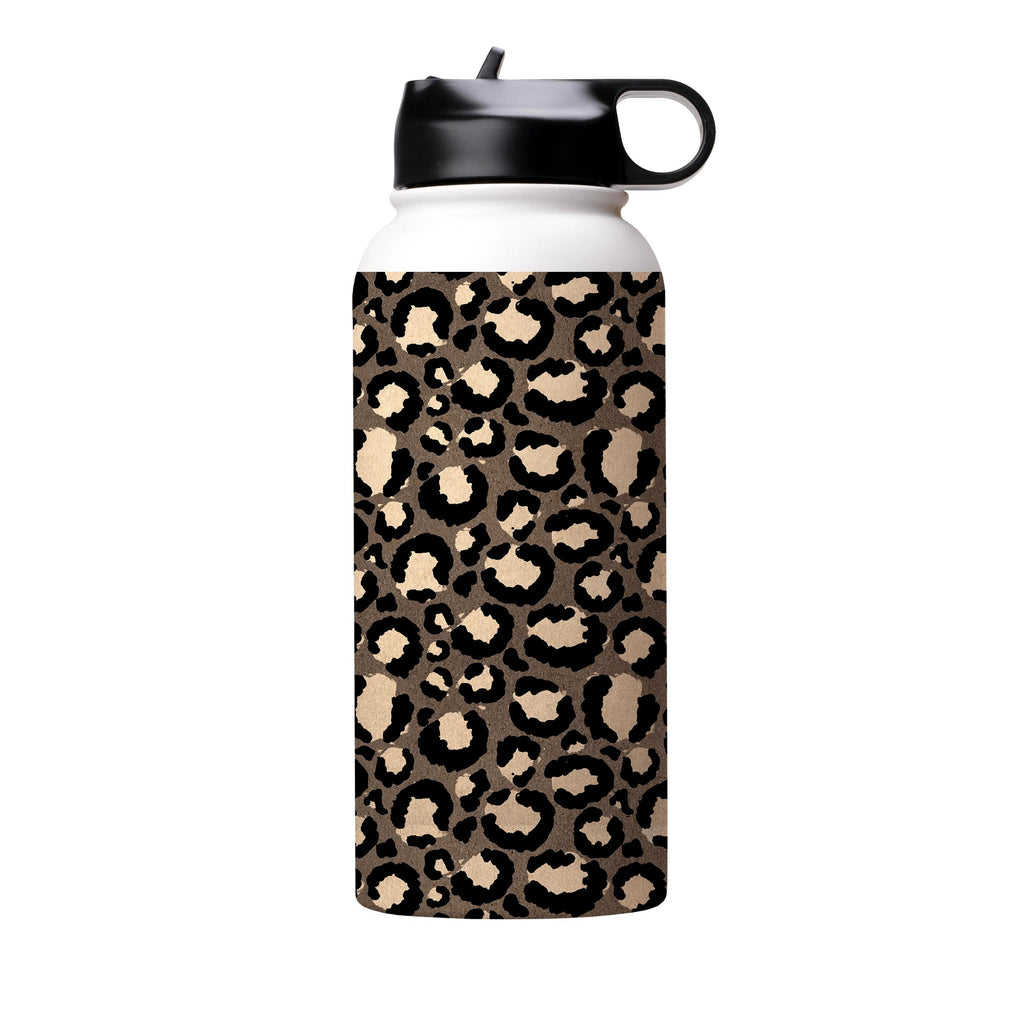 Water Bottles-C Spots Insulated Stainless Steel Water Bottle-32oz (945ml)-Flip cap-Insulated Steel Water Bottle Our insulated stainless steel bottle comes in 3 sizes- Small 12oz (350ml), Medium 18oz (530ml) and Large 32oz (945ml) . It comes with a leak proof cap Keeps water cool for 24 hours Also keeps things warm for up to 12 hours Choice of 3 lids ( Sport Cap, Handle Cap, Flip Cap ) for easy carrying Dishwasher Friendly Lightweight, durable and easy to carry Reusable, so it's safe for the plan