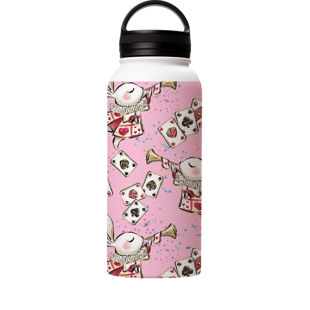 Water Bottles-Calling Insulated Stainless Steel Water Bottle-32oz (945ml)-handle cap-Insulated Steel Water Bottle Our insulated stainless steel bottle comes in 3 sizes- Small 12oz (350ml), Medium 18oz (530ml) and Large 32oz (945ml) . It comes with a leak proof cap Keeps water cool for 24 hours Also keeps things warm for up to 12 hours Choice of 3 lids ( Sport Cap, Handle Cap, Flip Cap ) for easy carrying Dishwasher Friendly Lightweight, durable and easy to carry Reusable, so it's safe for the pl