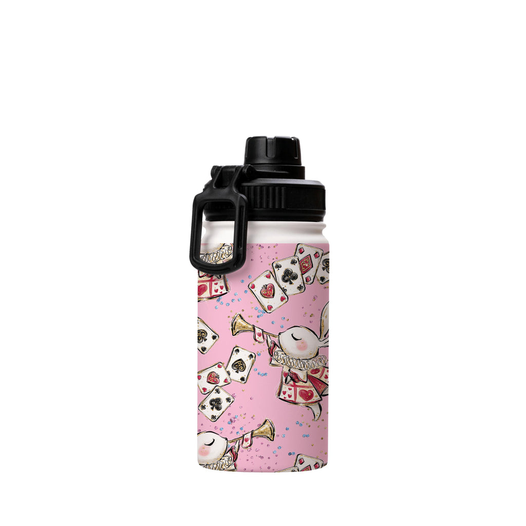 Water Bottles-Calling Insulated Stainless Steel Water Bottle-12oz (350ml)-Sport cap-Insulated Steel Water Bottle Our insulated stainless steel bottle comes in 3 sizes- Small 12oz (350ml), Medium 18oz (530ml) and Large 32oz (945ml) . It comes with a leak proof cap Keeps water cool for 24 hours Also keeps things warm for up to 12 hours Choice of 3 lids ( Sport Cap, Handle Cap, Flip Cap ) for easy carrying Dishwasher Friendly Lightweight, durable and easy to carry Reusable, so it's safe for the pla