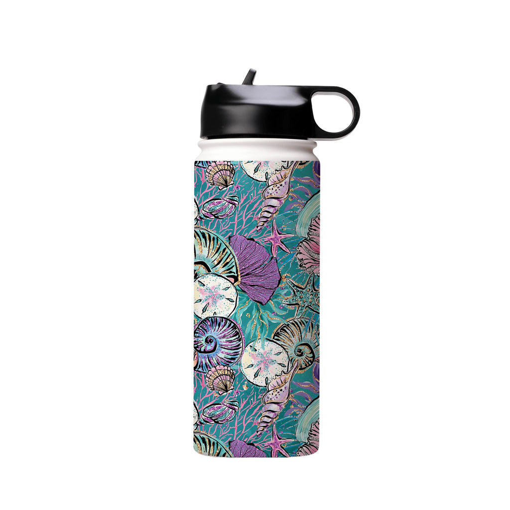 Water Bottles-Castle Green Insulated Stainless Steel Water Bottle-18oz (530ml)-Flip cap-Insulated Steel Water Bottle Our insulated stainless steel bottle comes in 3 sizes- Small 12oz (350ml), Medium 18oz (530ml) and Large 32oz (945ml) . It comes with a leak proof cap Keeps water cool for 24 hours Also keeps things warm for up to 12 hours Choice of 3 lids ( Sport Cap, Handle Cap, Flip Cap ) for easy carrying Dishwasher Friendly Lightweight, durable and easy to carry Reusable, so it's safe for the