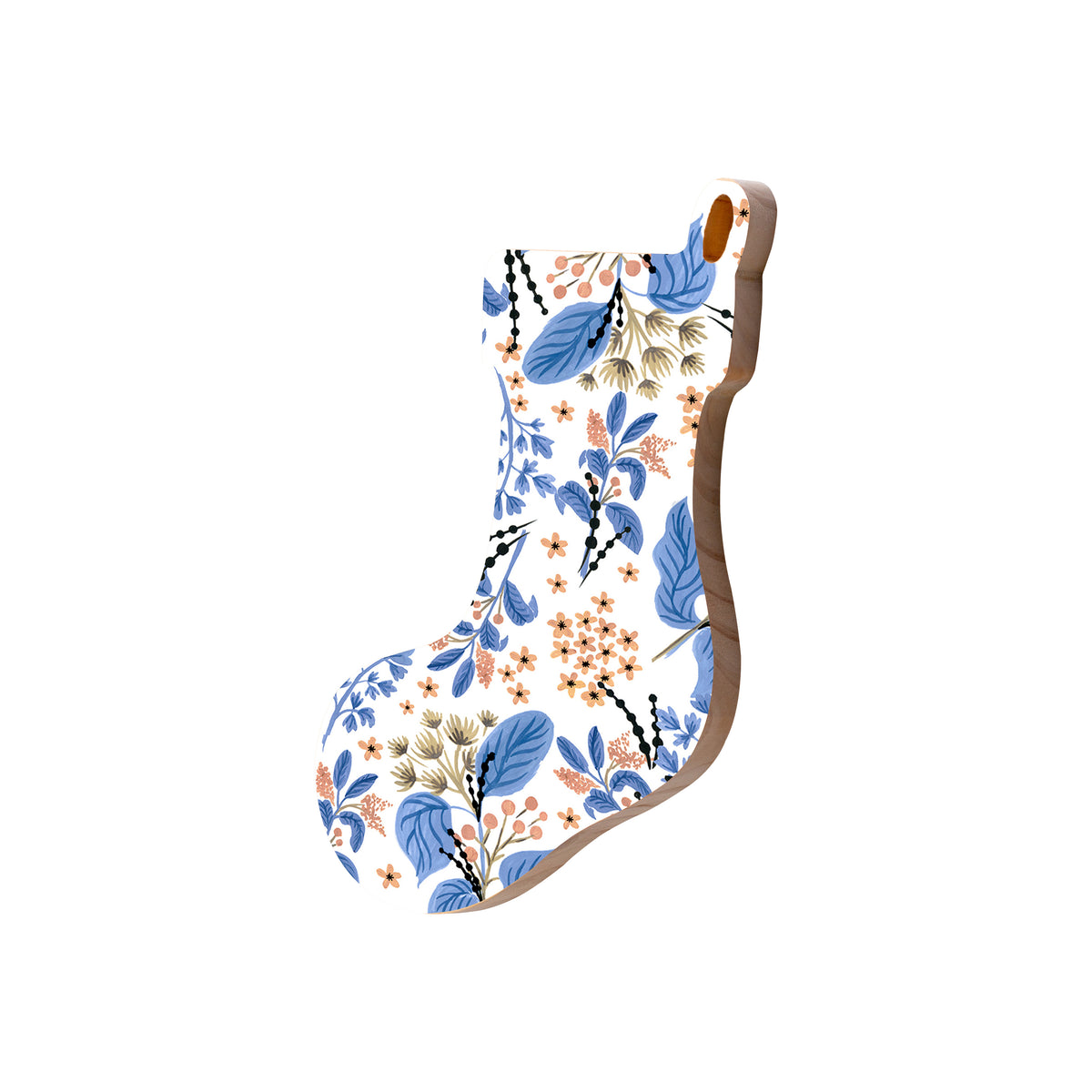 Christmas Decorations WINTER MAGIC- Wooden Xmas Stocking And Fridge Magnet