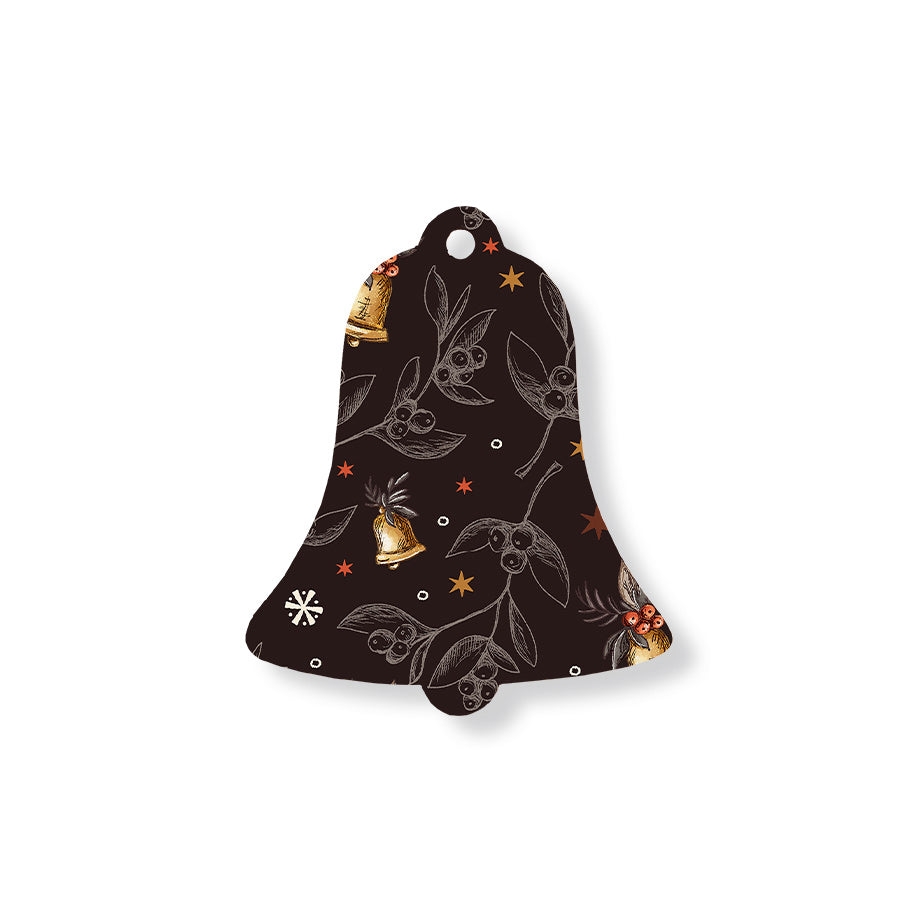 Christmas Decorations XMAS BELLS- Wooden Xmas Bell And Fridge Magnet