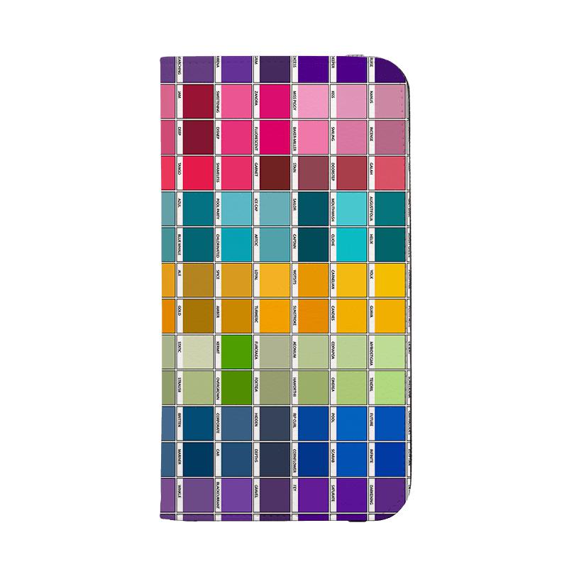 Wallet phone case-Chromology Wallet Case By Kitty Joseph-All Products Are Printed To OrderNo returns will be entertained if you select the wrong model. Please ensure you select the right modelDesigned to be stylish as well as protective. Made from a combination of Vegan leather and printed with a classy satin finish, our cases will surely make you stand out from the crowd.Product DetailsVegan Leather Wallet Folio Case Vegan leather. 3 slots for cards Fully printed exterior. CompatibilitySee drop