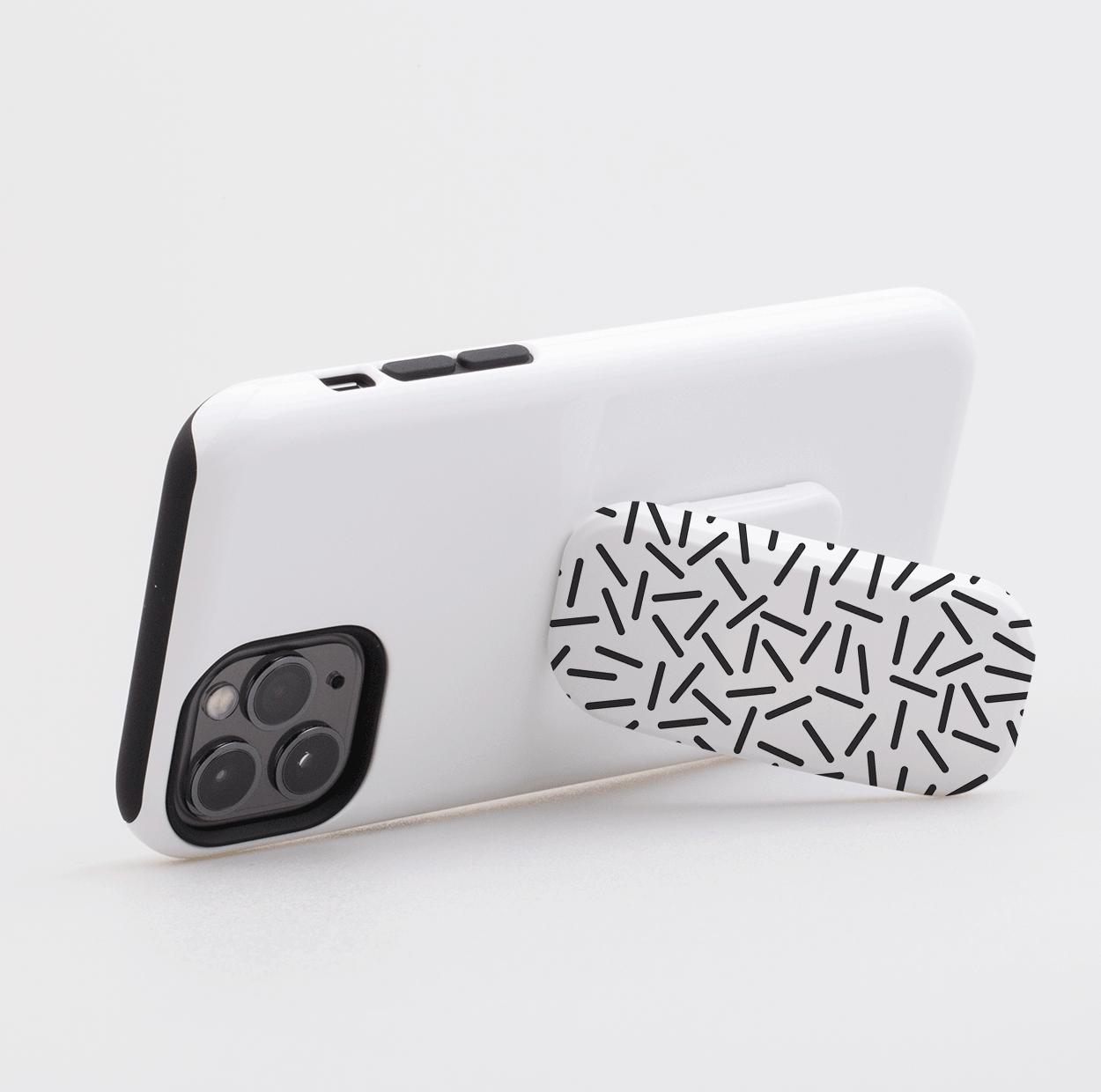 Confetti White Phone Stand