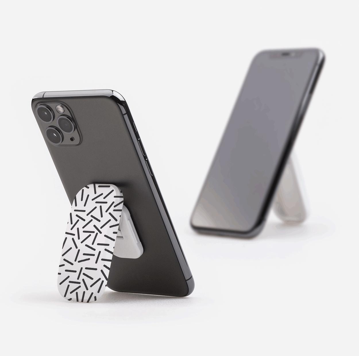 Confetti White Phone Stand