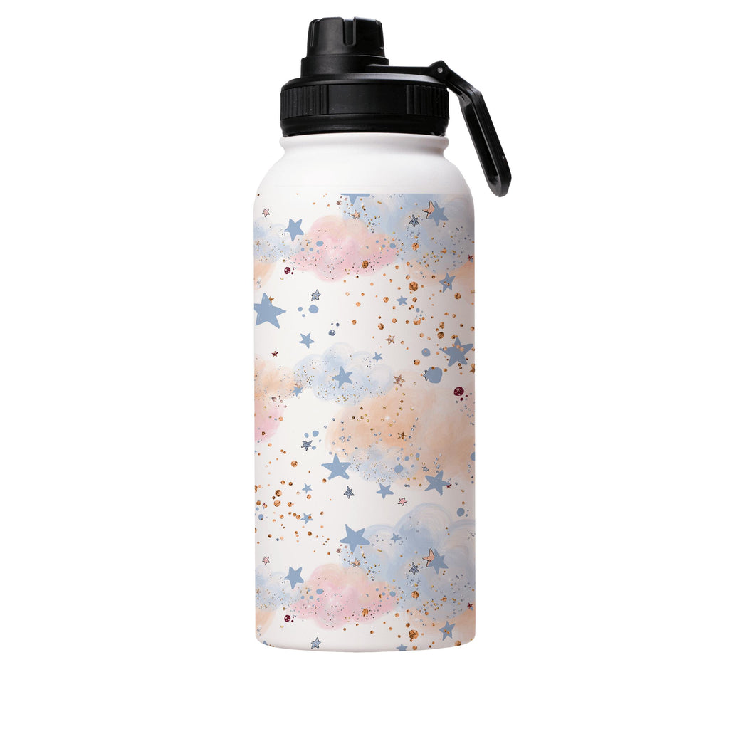 Water Bottles-Cricket St Thomas Insulated Stainless Steel Water Bottle-32oz (945ml)-Sport cap-Insulated Steel Water Bottle Our insulated stainless steel bottle comes in 3 sizes- Small 12oz (350ml), Medium 18oz (530ml) and Large 32oz (945ml) . It comes with a leak proof cap Keeps water cool for 24 hours Also keeps things warm for up to 12 hours Choice of 3 lids ( Sport Cap, Handle Cap, Flip Cap ) for easy carrying Dishwasher Friendly Lightweight, durable and easy to carry Reusable, so it's safe f