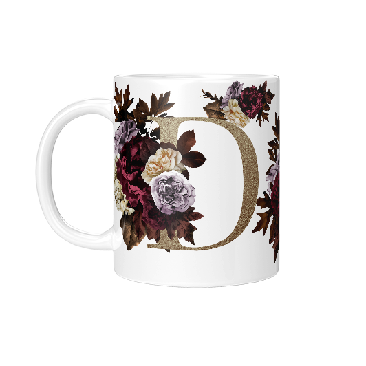 D Amber Ceramic Mug