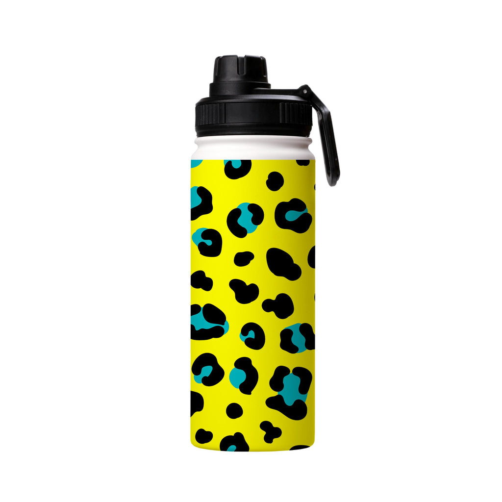 Water Bottles-D Spots Insulated Stainless Steel Water Bottle-18oz (530ml)-Sport cap-Insulated Steel Water Bottle Our insulated stainless steel bottle comes in 3 sizes- Small 12oz (350ml), Medium 18oz (530ml) and Large 32oz (945ml) . It comes with a leak proof cap Keeps water cool for 24 hours Also keeps things warm for up to 12 hours Choice of 3 lids ( Sport Cap, Handle Cap, Flip Cap ) for easy carrying Dishwasher Friendly Lightweight, durable and easy to carry Reusable, so it's safe for the pla