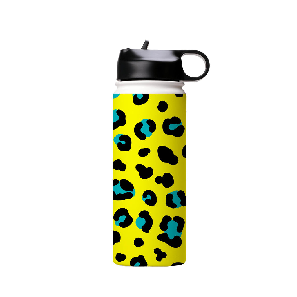 Water Bottles-D Spots Insulated Stainless Steel Water Bottle-18oz (530ml)-Flip cap-Insulated Steel Water Bottle Our insulated stainless steel bottle comes in 3 sizes- Small 12oz (350ml), Medium 18oz (530ml) and Large 32oz (945ml) . It comes with a leak proof cap Keeps water cool for 24 hours Also keeps things warm for up to 12 hours Choice of 3 lids ( Sport Cap, Handle Cap, Flip Cap ) for easy carrying Dishwasher Friendly Lightweight, durable and easy to carry Reusable, so it's safe for the plan