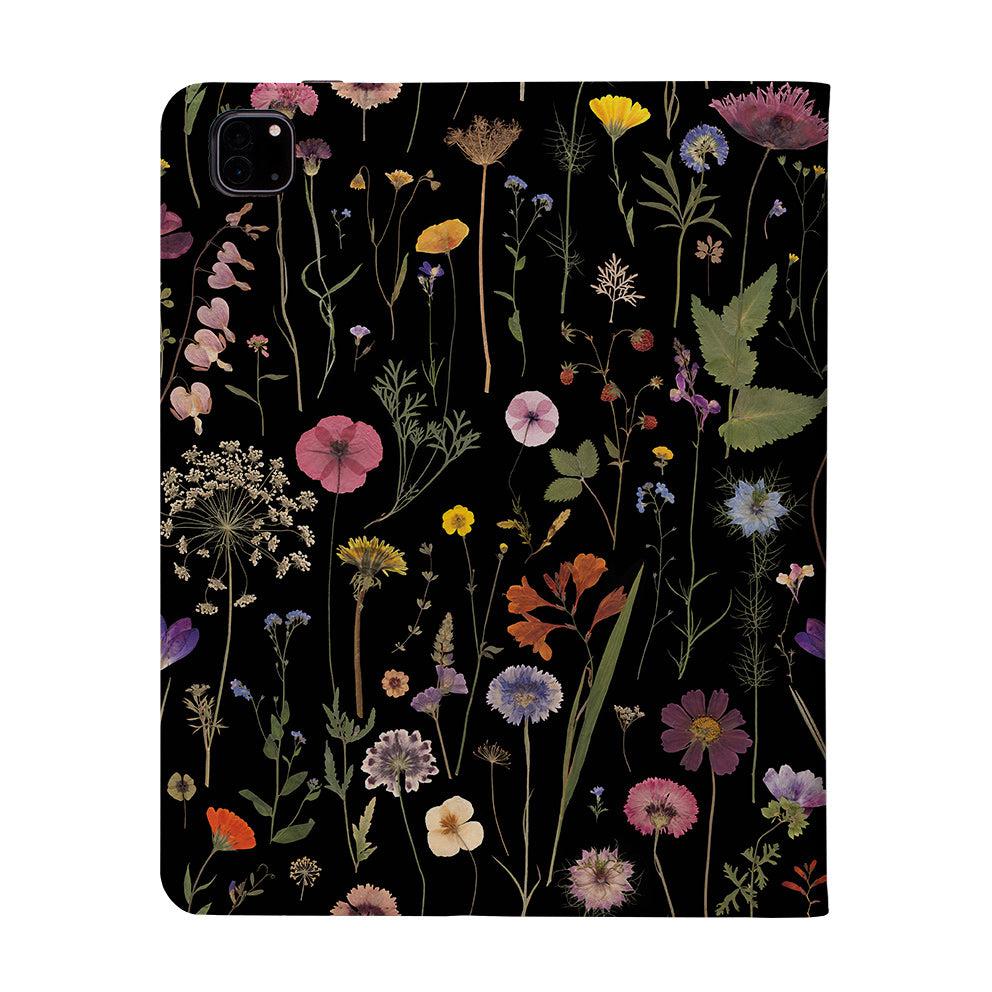 iPad Pro Case Dark Blooms By Helen Ahpornsiri
