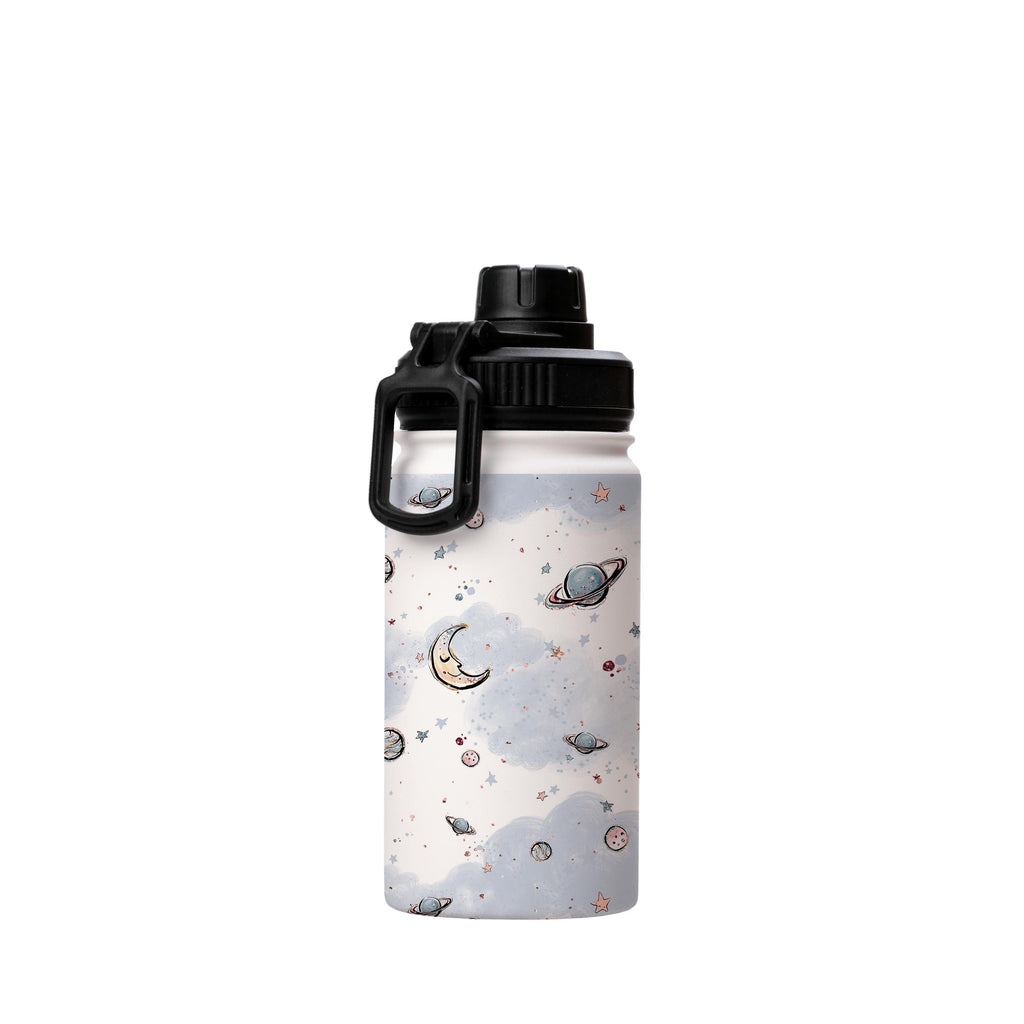 Water Bottles-Distant Insulated Stainless Steel Water Bottle-12oz (350ml)-Sport cap-Insulated Steel Water Bottle Our insulated stainless steel bottle comes in 3 sizes- Small 12oz (350ml), Medium 18oz (530ml) and Large 32oz (945ml) . It comes with a leak proof cap Keeps water cool for 24 hours Also keeps things warm for up to 12 hours Choice of 3 lids ( Sport Cap, Handle Cap, Flip Cap ) for easy carrying Dishwasher Friendly Lightweight, durable and easy to carry Reusable, so it's safe for the pla
