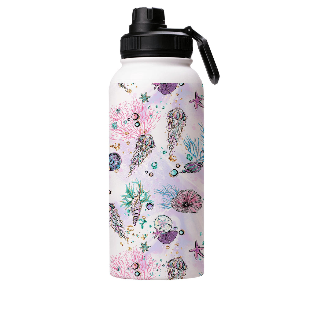 Water Bottles-Downhead Insulated Stainless Steel Water Bottle-32oz (945ml)-Sport cap-Insulated Steel Water Bottle Our insulated stainless steel bottle comes in 3 sizes- Small 12oz (350ml), Medium 18oz (530ml) and Large 32oz (945ml) . It comes with a leak proof cap Keeps water cool for 24 hours Also keeps things warm for up to 12 hours Choice of 3 lids ( Sport Cap, Handle Cap, Flip Cap ) for easy carrying Dishwasher Friendly Lightweight, durable and easy to carry Reusable, so it's safe for the pl