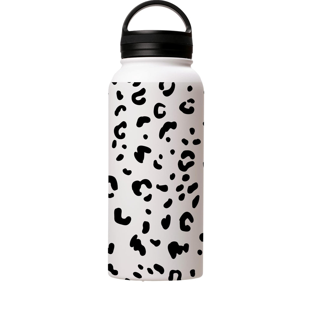 Water Bottles-E Spots Insulated Stainless Steel Water Bottle-32oz (945ml)-handle cap-Insulated Steel Water Bottle Our insulated stainless steel bottle comes in 3 sizes- Small 12oz (350ml), Medium 18oz (530ml) and Large 32oz (945ml) . It comes with a leak proof cap Keeps water cool for 24 hours Also keeps things warm for up to 12 hours Choice of 3 lids ( Sport Cap, Handle Cap, Flip Cap ) for easy carrying Dishwasher Friendly Lightweight, durable and easy to carry Reusable, so it's safe for the pl