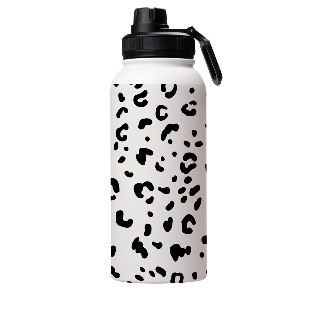 Water Bottles-E Spots Insulated Stainless Steel Water Bottle-32oz (945ml)-Sport cap-Insulated Steel Water Bottle Our insulated stainless steel bottle comes in 3 sizes- Small 12oz (350ml), Medium 18oz (530ml) and Large 32oz (945ml) . It comes with a leak proof cap Keeps water cool for 24 hours Also keeps things warm for up to 12 hours Choice of 3 lids ( Sport Cap, Handle Cap, Flip Cap ) for easy carrying Dishwasher Friendly Lightweight, durable and easy to carry Reusable, so it's safe for the pla