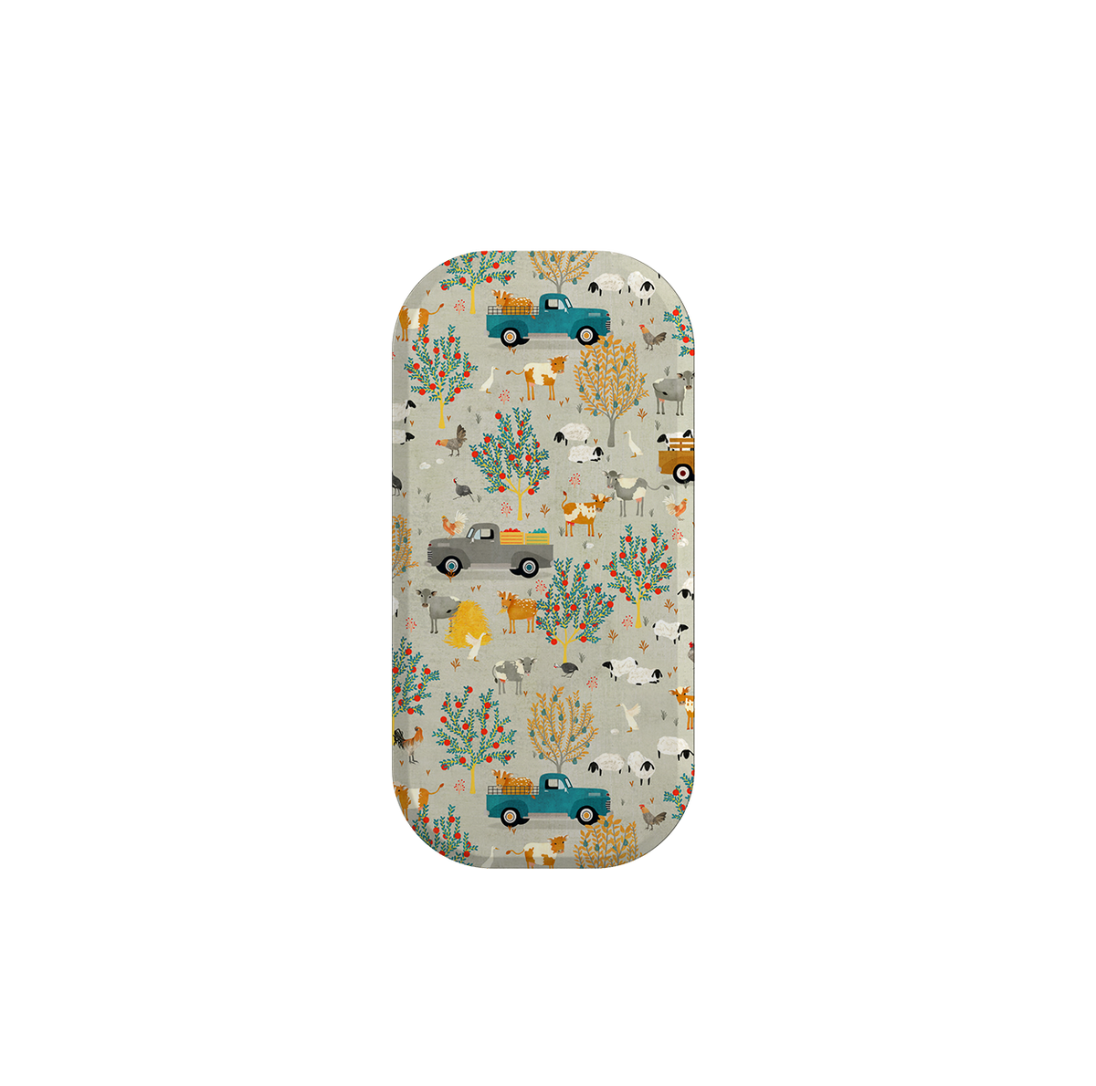 Farm Life Grey Phone Stand By Katherine Quinn