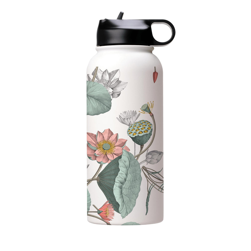 Water Bottles-Finchcocks Insulated Stainless Steel Water Bottle-32oz (945ml)-Flip cap-Insulated Steel Water Bottle Our insulated stainless steel bottle comes in 3 sizes- Small 12oz (350ml), Medium 18oz (530ml) and Large 32oz (945ml) . It comes with a leak proof cap Keeps water cool for 24 hours Also keeps things warm for up to 12 hours Choice of 3 lids ( Sport Cap, Handle Cap, Flip Cap ) for easy carrying Dishwasher Friendly Lightweight, durable and easy to carry Reusable, so it's safe for the p