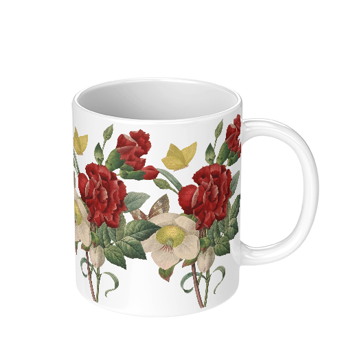Floral butterflies Ceramic Mug