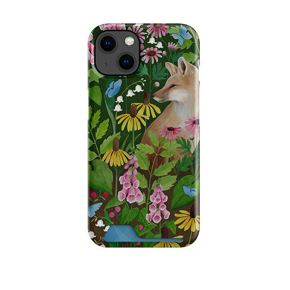 Fox And Foxgloves Case and Card Case By Bex Parkin
