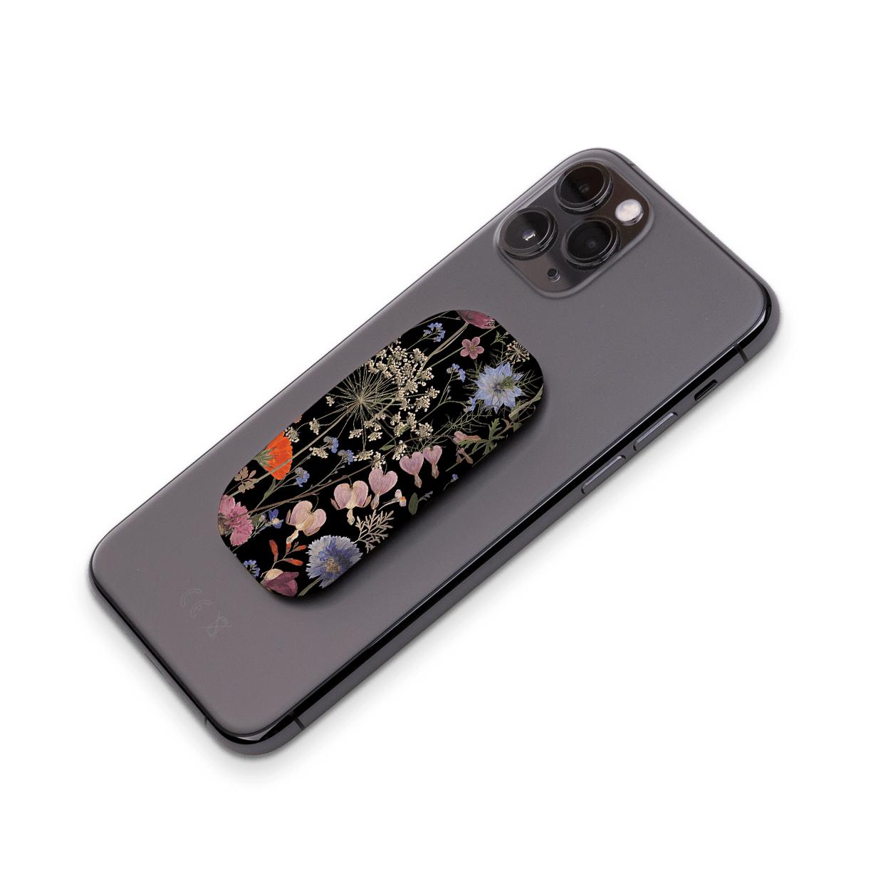 Full Bloom Dark Phone Stand By Helen Ahpornsiri
