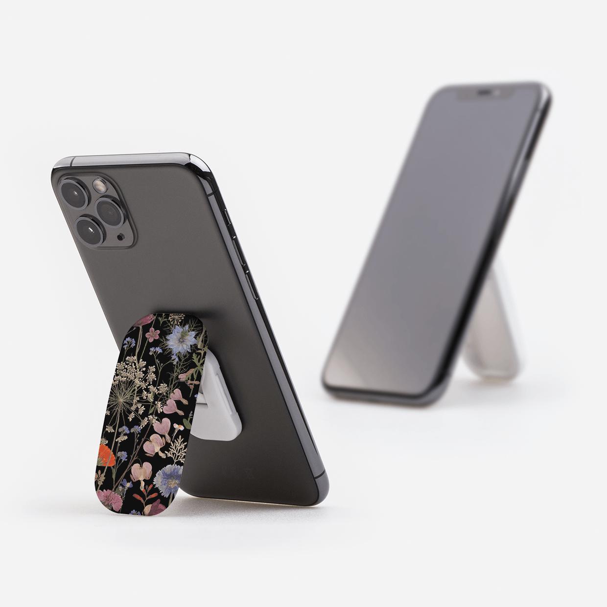 Full Bloom Dark Phone Stand By Helen Ahpornsiri