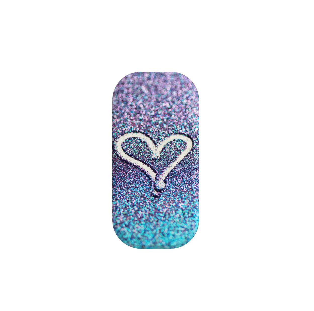 Glitter Heart Phone Stand