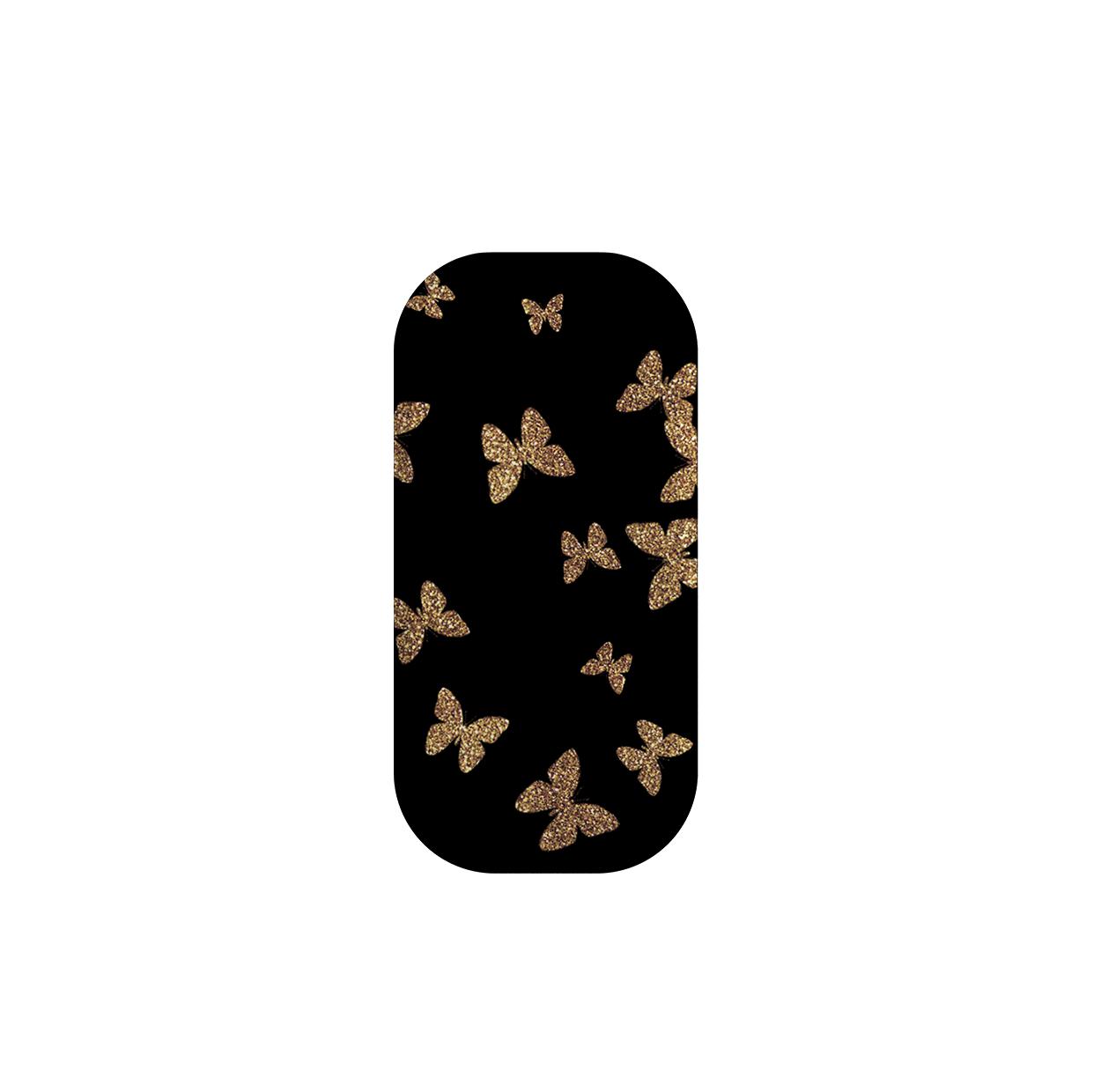 Gold Butterflies Phone Stand