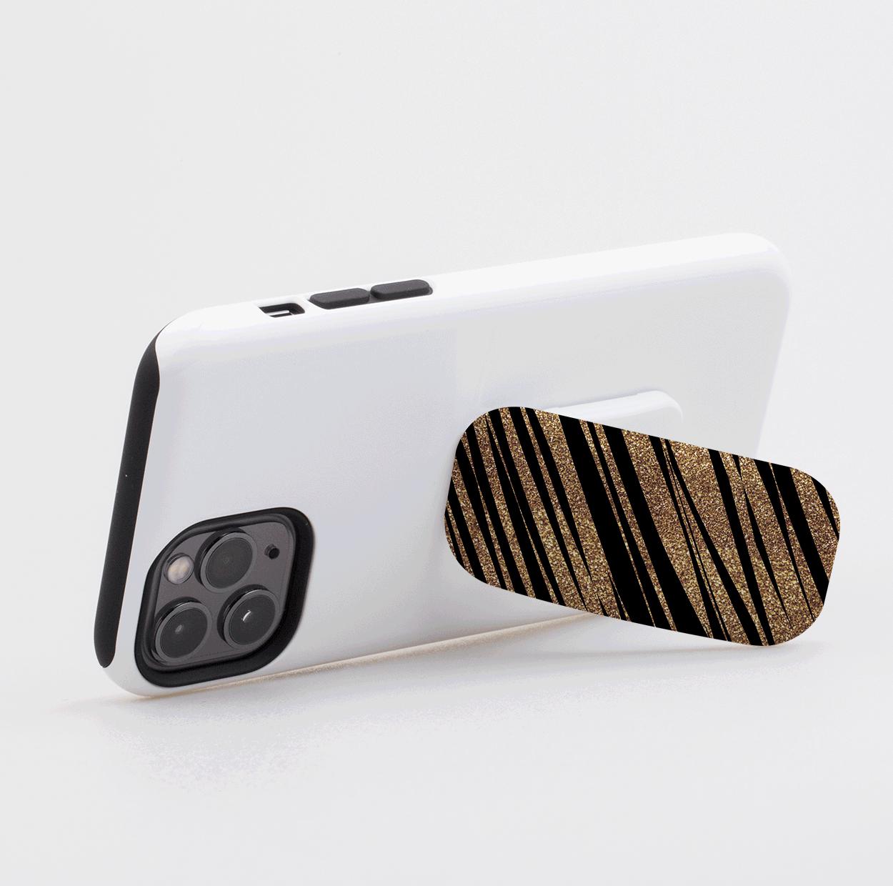 Gold Swish Phone Stand