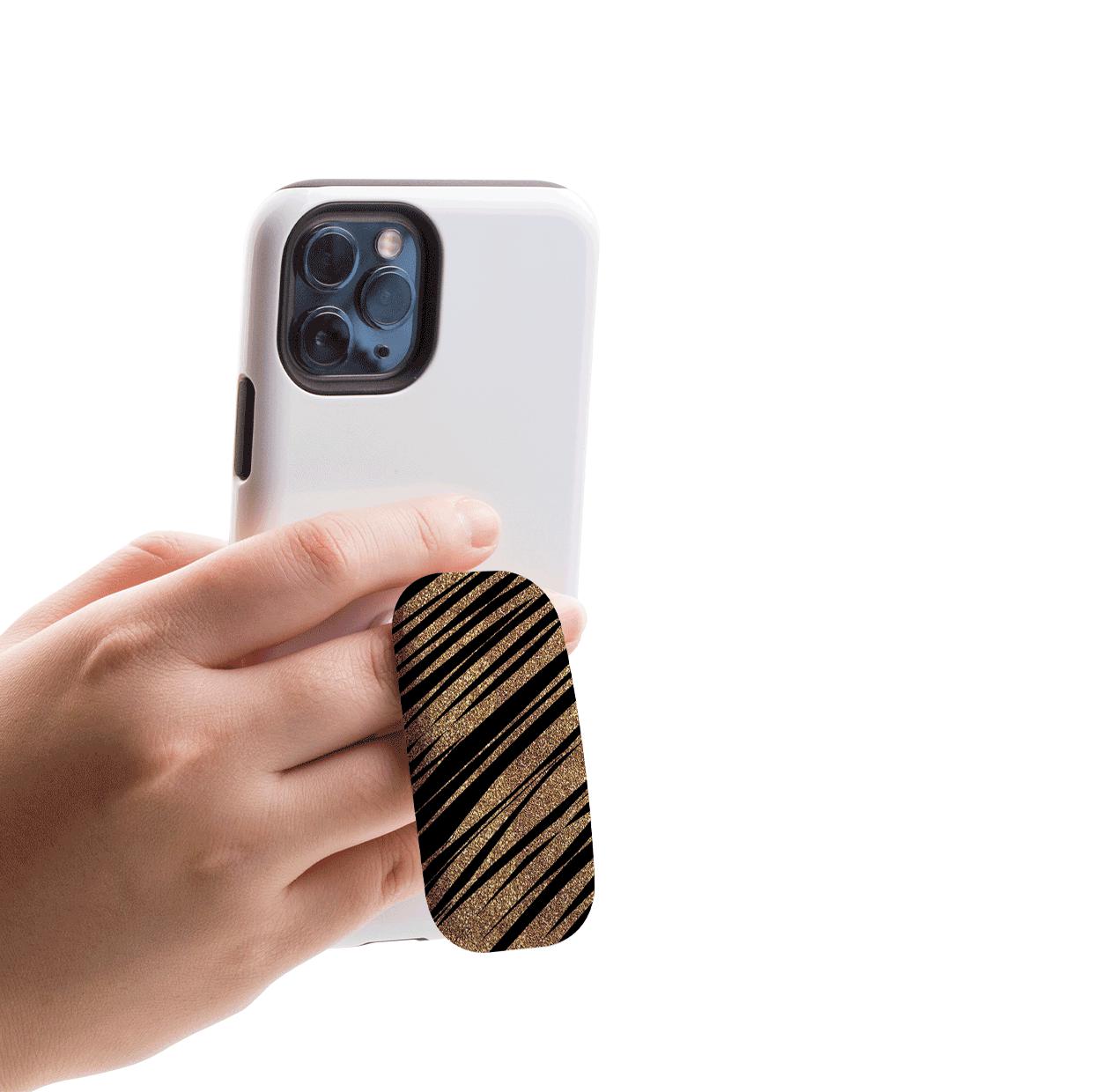 Gold Swish Phone Stand