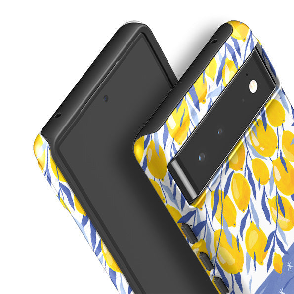 Google phone case-Amalfi Ride By Madalina Andronic-Product Details Raised bevel to protect screen from scratches. Impact resistant polycarbonate shell and shock absorbing inner TPU liner. Secure fit with design wrapping around side of the case and full access to ports. Compatible with Qi-standard wireless charging. Thickness 1/8 inch (3mm), weight 30g. Compatibility See drop down menu for options, please select the right case as we print to order.-Stringberry