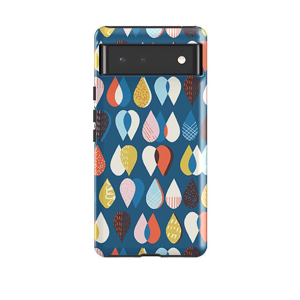 Google phone case-April Splash By Ali Brookes-Product Details Raised bevel to protect screen from scratches. Impact resistant polycarbonate shell and shock absorbing inner TPU liner. Secure fit with design wrapping around side of the case and full access to ports. Compatible with Qi-standard wireless charging. Thickness 1/8 inch (3mm), weight 30g. Compatibility See drop down menu for options, please select the right case as we print to order.-Stringberry