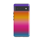 Google phone case-Aura Sky By Kitty Joseph-Product Details Raised bevel to protect screen from scratches. Impact resistant polycarbonate shell and shock absorbing inner TPU liner. Secure fit with design wrapping around side of the case and full access to ports. Compatible with Qi-standard wireless charging. Thickness 1/8 inch (3mm), weight 30g. Compatibility See drop down menu for options, please select the right case as we print to order.-Stringberry