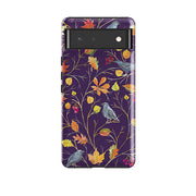 Google phone case-Autumn Pattern By Elisabeth Haager-Product Details Raised bevel to protect screen from scratches. Impact resistant polycarbonate shell and shock absorbing inner TPU liner. Secure fit with design wrapping around side of the case and full access to ports. Compatible with Qi-standard wireless charging. Thickness 1/8 inch (3mm), weight 30g. Compatibility See drop down menu for options, please select the right case as we print to order.-Stringberry