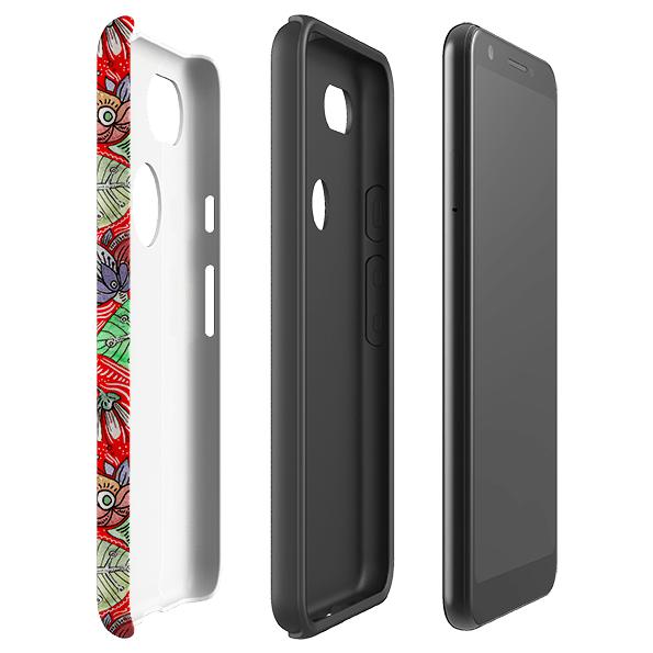 Google phone case-Beetham-Product Details Raised bevel to protect screen from scratches. Impact resistant polycarbonate shell and shock absorbing inner TPU liner. Secure fit with design wrapping around side of the case and full access to ports. Compatible with Qi-standard wireless charging. Thickness 1/8 inch (3mm), weight 30g. Compatibility See drop down menu for options, please select the right case as we print to order.-Stringberry