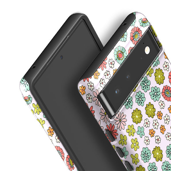 Google phone case-Bells-Product Details Raised bevel to protect screen from scratches. Impact resistant polycarbonate shell and shock absorbing inner TPU liner. Secure fit with design wrapping around side of the case and full access to ports. Compatible with Qi-standard wireless charging. Thickness 1/8 inch (3mm), weight 30g. Compatibility See drop down menu for options, please select the right case as we print to order.-Stringberry