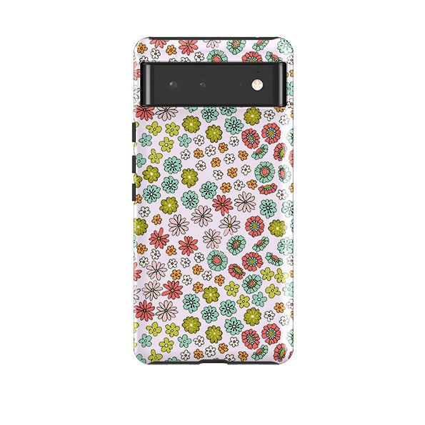 Google phone case-Bells-Product Details Raised bevel to protect screen from scratches. Impact resistant polycarbonate shell and shock absorbing inner TPU liner. Secure fit with design wrapping around side of the case and full access to ports. Compatible with Qi-standard wireless charging. Thickness 1/8 inch (3mm), weight 30g. Compatibility See drop down menu for options, please select the right case as we print to order.-Stringberry