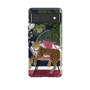 Google phone case-Boho Leopard By Bex Parkin-Product Details Raised bevel to protect screen from scratches. Impact resistant polycarbonate shell and shock absorbing inner TPU liner. Secure fit with design wrapping around side of the case and full access to ports. Compatible with Qi-standard wireless charging. Thickness 1/8 inch (3mm), weight 30g. Compatibility See drop down menu for options, please select the right case as we print to order.-Stringberry
