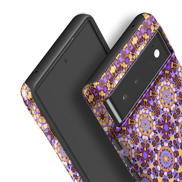 Google phone case-Bonnaroo-Product Details Raised bevel to protect screen from scratches. Impact resistant polycarbonate shell and shock absorbing inner TPU liner. Secure fit with design wrapping around side of the case and full access to ports. Compatible with Qi-standard wireless charging. Thickness 1/8 inch (3mm), weight 30g. Compatibility See drop down menu for options, please select the right case as we print to order.-Stringberry