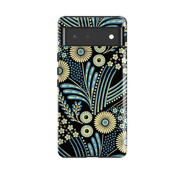 Google phone case-Bouquet By Cressida Bell-Product Details Raised bevel to protect screen from scratches. Impact resistant polycarbonate shell and shock absorbing inner TPU liner. Secure fit with design wrapping around side of the case and full access to ports. Compatible with Qi-standard wireless charging. Thickness 1/8 inch (3mm), weight 30g. Compatibility See drop down menu for options, please select the right case as we print to order.-Stringberry