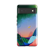 Google phone case-Breathe By Mia Underwood-Product Details Raised bevel to protect screen from scratches. Impact resistant polycarbonate shell and shock absorbing inner TPU liner. Secure fit with design wrapping around side of the case and full access to ports. Compatible with Qi-standard wireless charging. Thickness 1/8 inch (3mm), weight 30g. Compatibility See drop down menu for options, please select the right case as we print to order.-Stringberry