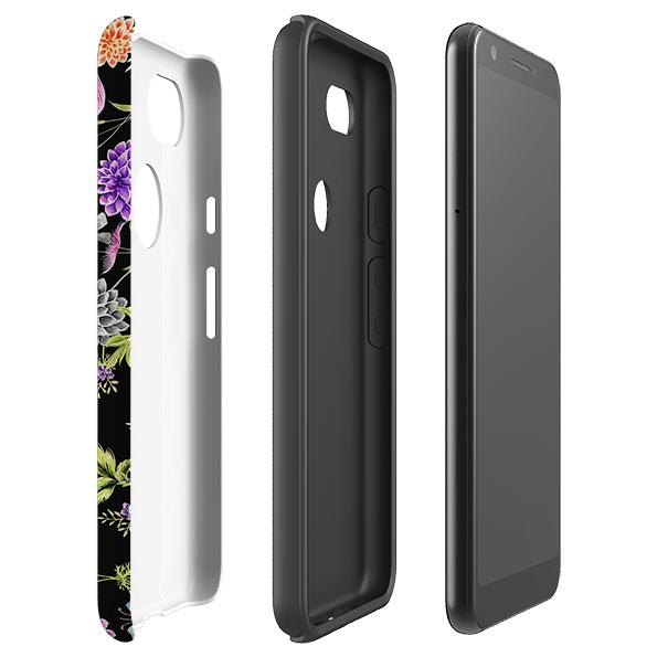 Google phone case-Broadview-Product Details Raised bevel to protect screen from scratches. Impact resistant polycarbonate shell and shock absorbing inner TPU liner. Secure fit with design wrapping around side of the case and full access to ports. Compatible with Qi-standard wireless charging. Thickness 1/8 inch (3mm), weight 30g. Compatibility See drop down menu for options, please select the right case as we print to order.-Stringberry