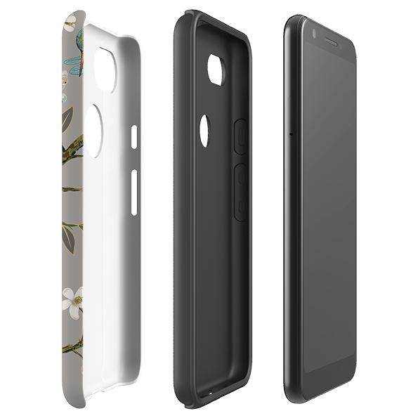 Google phone case-Burnby Hall-Product Details Raised bevel to protect screen from scratches. Impact resistant polycarbonate shell and shock absorbing inner TPU liner. Secure fit with design wrapping around side of the case and full access to ports. Compatible with Qi-standard wireless charging. Thickness 1/8 inch (3mm), weight 30g. Compatibility See drop down menu for options, please select the right case as we print to order.-Stringberry