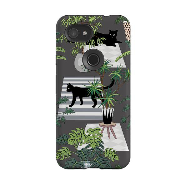 Google phone case-Catfield-Product Details Raised bevel to protect screen from scratches. Impact resistant polycarbonate shell and shock absorbing inner TPU liner. Secure fit with design wrapping around side of the case and full access to ports. Compatible with Qi-standard wireless charging. Thickness 1/8 inch (3mm), weight 30g. Compatibility See drop down menu for options, please select the right case as we print to order.-Stringberry