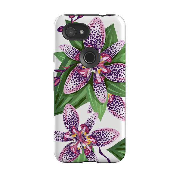 Google phone case-Chelsea Floral-Product Details Raised bevel to protect screen from scratches. Impact resistant polycarbonate shell and shock absorbing inner TPU liner. Secure fit with design wrapping around side of the case and full access to ports. Compatible with Qi-standard wireless charging. Thickness 1/8 inch (3mm), weight 30g. Compatibility See drop down menu for options, please select the right case as we print to order.-Stringberry