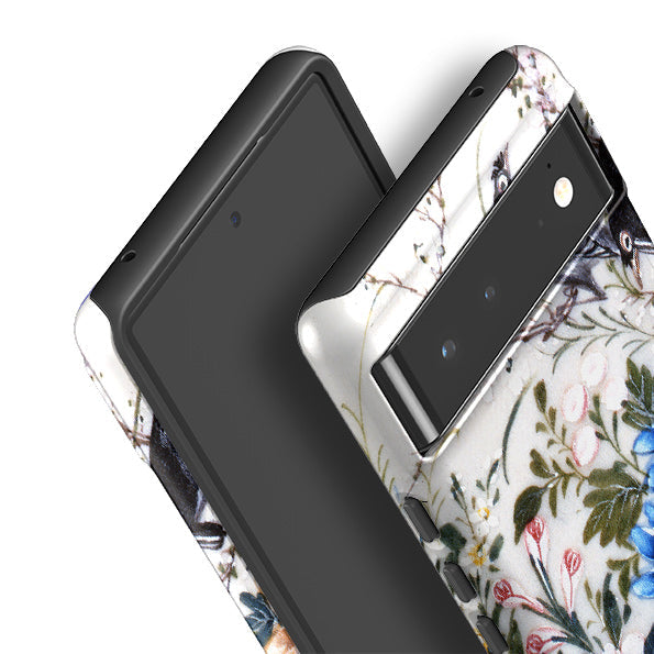 Google phone case-Chinese Gardens 3 By Heritage-Product Details Raised bevel to protect screen from scratches. Impact resistant polycarbonate shell and shock absorbing inner TPU liner. Secure fit with design wrapping around side of the case and full access to ports. Compatible with Qi-standard wireless charging. Thickness 1/8 inch (3mm), weight 30g. Compatibility See drop down menu for options, please select the right case as we print to order.-Stringberry